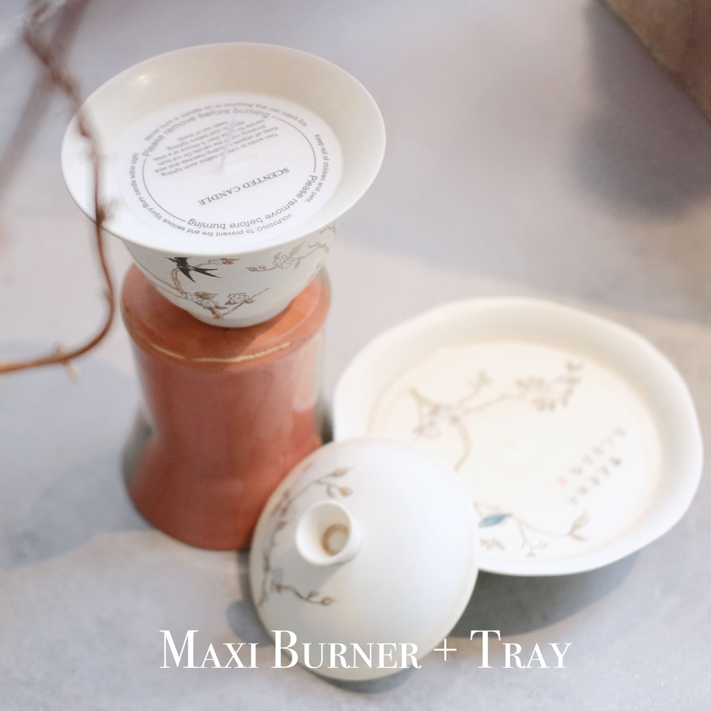 Lark Incense Burner - Perfect for Gaiwan Tea Sets and Aromatherapy - HeritEdge|Cultural Craft Gifts Boutique