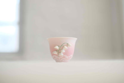 Lily of the Valley Aromatherapy Ceramic Handmade Teaware