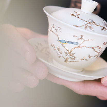 Lark Incense Burner for Chinese Tea Ceremony and Aromatherapy