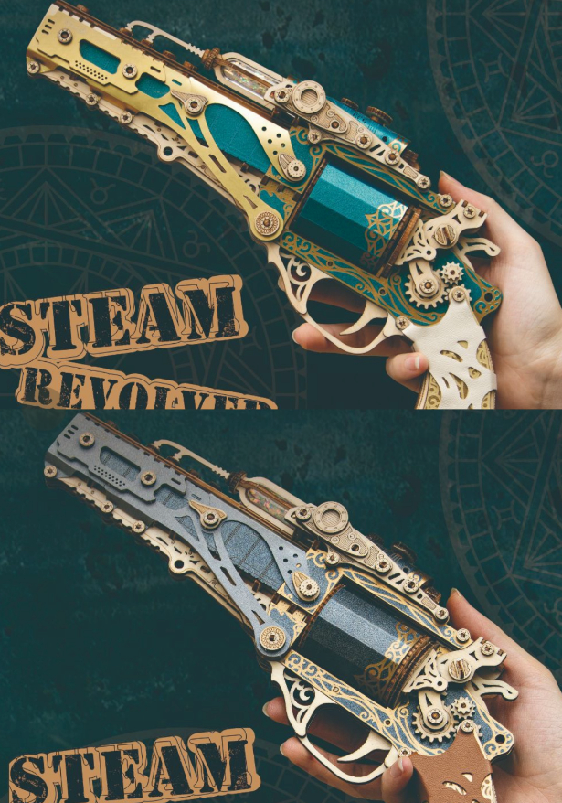 Fantasy Steam Revolver